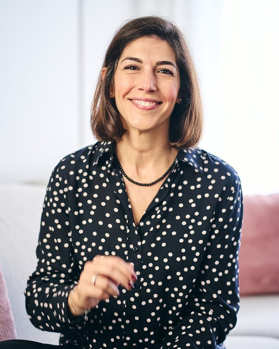 Georgina Colom, fundadora de Stellar Management, en un ambiente cercano y natural